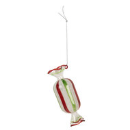 Clayre &amp; Eef   | Kersthanger Wit Rood &oslash; 5x13 cm | 6GL5277