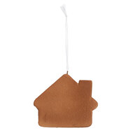 Clayre & Eef | Decoratie hanger huisje Roze Blauw 9x1x8 cm | 6PR5340