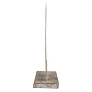 Clayre & Eef | Decoratie Hond Grijs Beige 20x8x24 cm | 6Y5829