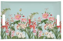 Dekoratief | Dienblad m/handvaten 'Botanic Garden', pvc, 47x31cm | A241014