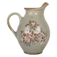Clayre & Eef | Decoratieve Schenkkan Grijs 21x16x24 cm | 6CE2234M
