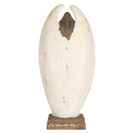 Clayre &amp; Eef   | Decoratie engel Beige Bruin 19x10x40 cm | 6PR5757