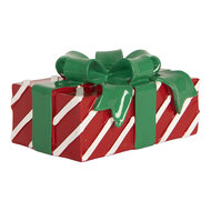 Clayre & Eef | Kandelaar Rood Groen 13x9x7 cm | 6PR5772