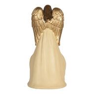Clayre & Eef | Kerstdecoratie Kerstgroep Beige Goudkleurig 15x12x31 cm | 6PR5894