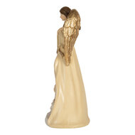 Clayre & Eef | Kerstdecoratie Kerstgroep Beige Goudkleurig 15x12x31 cm | 6PR5894