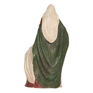 Clayre & Eef | Kerstdecoratie Kerstgroep Beige Rood 15x10x27 cm | 6PR5899
