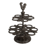 Clayre & Eef | Eierhouder Bruin ø 19x24 cm | 6Y5752