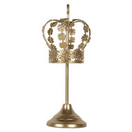 Clayre & Eef | Decoratie Kroon Goudkleurig ø 12x30 cm | 6Y5957