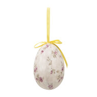 Clayre & Eef | Decoratie Hanger Ei (set 6) Meerkleurig ø 7x10 cm | 65910