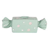 Clayre & Eef | Kandelaar Blauw Wit 14x6x4 cm | 6PR5778BL