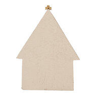 Clayre & Eef | Kerstdecoratie Kerstgroep Beige Goudkleurig 16x6x21 cm | 6PR5904