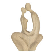 Clayre & Eef | Decoratie zittend Koppel Beige 16x8x25 cm | 6PR5912