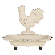 Clayre & Eef | Zeepbakje Beige 16x12x13 cm | 6Y5747