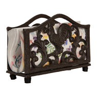 Clayre & Eef | Servettenhouder Bruin 17x6x12 cm | 6Y5755
