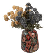 Clayre & Eef | Decoratie Vaas Roze Groen ø 21x25 cm | 66384
