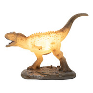 Clayre & Eef | Nachtlampje Dinosaurus LED Bruin Grijs 36x15x26 cm | 6LMP814
