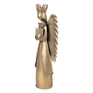 Clayre & Eef | Decoratie Engel Bruin 17x10x39 cm | 6Y5943