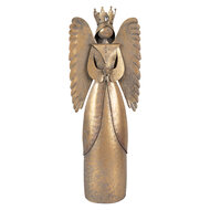 Clayre &amp; Eef   | Decoratie Engel Bruin 17x10x46 cm | 6Y5944