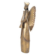 Clayre &amp; Eef   | Decoratie Engel Bruin 20x16x52 cm | 6Y5945