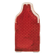 Clayre & Eef | Decoratie Huisje met LED Rood Groen 4x4x8 cm | 6CE2297