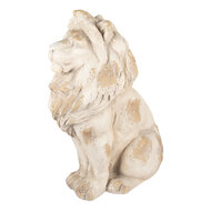 Clayre &amp; Eef   | Decoratie Leeuw Beige Bruin 50x30x62 cm | 5MG0080