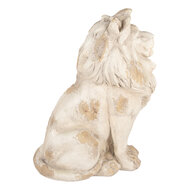 Clayre &amp; Eef   | Decoratie Leeuw Beige Bruin 50x30x62 cm | 5MG0080