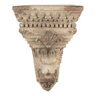 Clayre &amp; Eef   | Decoratie Ornament Beige 20x20x30 cm | 6MG0142