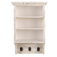 Clayre &amp; Eef   | Wandkastje Beige 36x17x57 cm | 5H0753