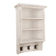 Clayre &amp; Eef   | Wandkastje Beige 36x17x57 cm | 5H0753