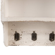 Clayre &amp; Eef   | Wandkastje Beige 36x17x57 cm | 5H0753