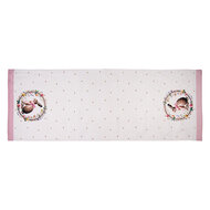 Clayre &amp; Eef   | Tafelloper Beige Bruin 50x140 cm | EWC64