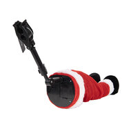 Clayre &amp; Eef   | Decoratie Kerst Kerstmanbenen Rood Wit 30x13x54 cm / 3xAA | 66347