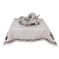 Clayre &amp; Eef   | Pannenlap Beige Bruin 20x20 cm | NLE45