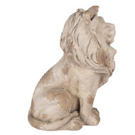 Clayre &amp; Eef   | Decoratie Leeuw Beige 31x20x41 cm | 6MG0135