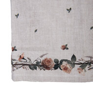 Clayre &amp; Eef   | Keukenschort Beige Bruin 70x85 cm | NLE41