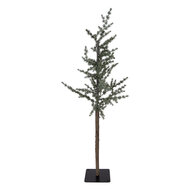 Clayre &amp; Eef   | Decoratie Boom Groen Bruin 30x30x90 cm | 50836