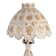 Clayre &amp; Eef   | Tafellamp Beige Goudkleurig &oslash; 41x69 cm E27/max 1x60W | 5LMC0054