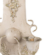 Clayre &amp; Eef   | Wandlamp Beige Groen 40x18x70 cm E14/max 2x25W | 5LMP380