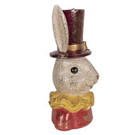 Clayre &amp; Eef   | Decoratie Konijn Beige Roze 16x13x29 cm | 6PR6029