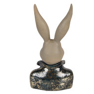 Clayre &amp; Eef   | Decoratie Konijn Beige Groen 13x10x23 cm | 6PR6030