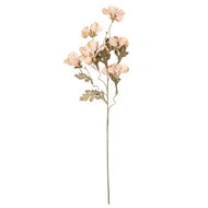 Clayre &amp; Eef   | Decoratie tak met bloemen Beige Groen 8x20x82 cm | 5PL0249BE