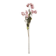 Clayre &amp; Eef   | Decoratie tak met bloemen Roze Groen 14x14x120 cm | 5PL0258DP