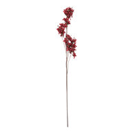 Clayre &amp; Eef   | Decoratie tak met bloemen Rood Bruin14x16x120 cm | 5PL0263R