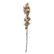Clayre &amp; Eef   | Decoratie tak met bloemen Beige Groen 10x10x95 cm | 5PL0265W