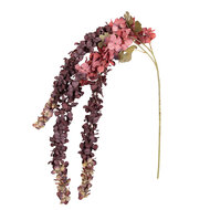 Clayre &amp; Eef   | Decoratie tak met bloemen Paars Groen 14x14x135 cm | 6PL0415PA