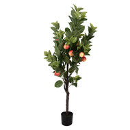 Clayre &amp; Eef   | Decoratie Appelboom Groen Rood 30x30x150 cm | 5PL0217