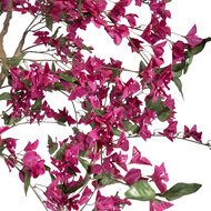 Clayre &amp; Eef   | Decoratie Bougainvillea boom Roze Groen 125x125x210 cm | 5PL0221