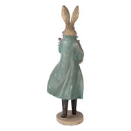 Clayre &amp; Eef   | Decoratie Konijn Goudkleurig Groen 17x15x53 cm | 6PR5998