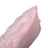 Clayre &amp; Eef   | Kussen gevuld Roze 45x45x4 cm | KG023.129