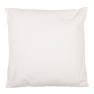 Clayre &amp; Eef   | Kussen gevuld Wit Zwart 45x45x4 cm | KG023.131